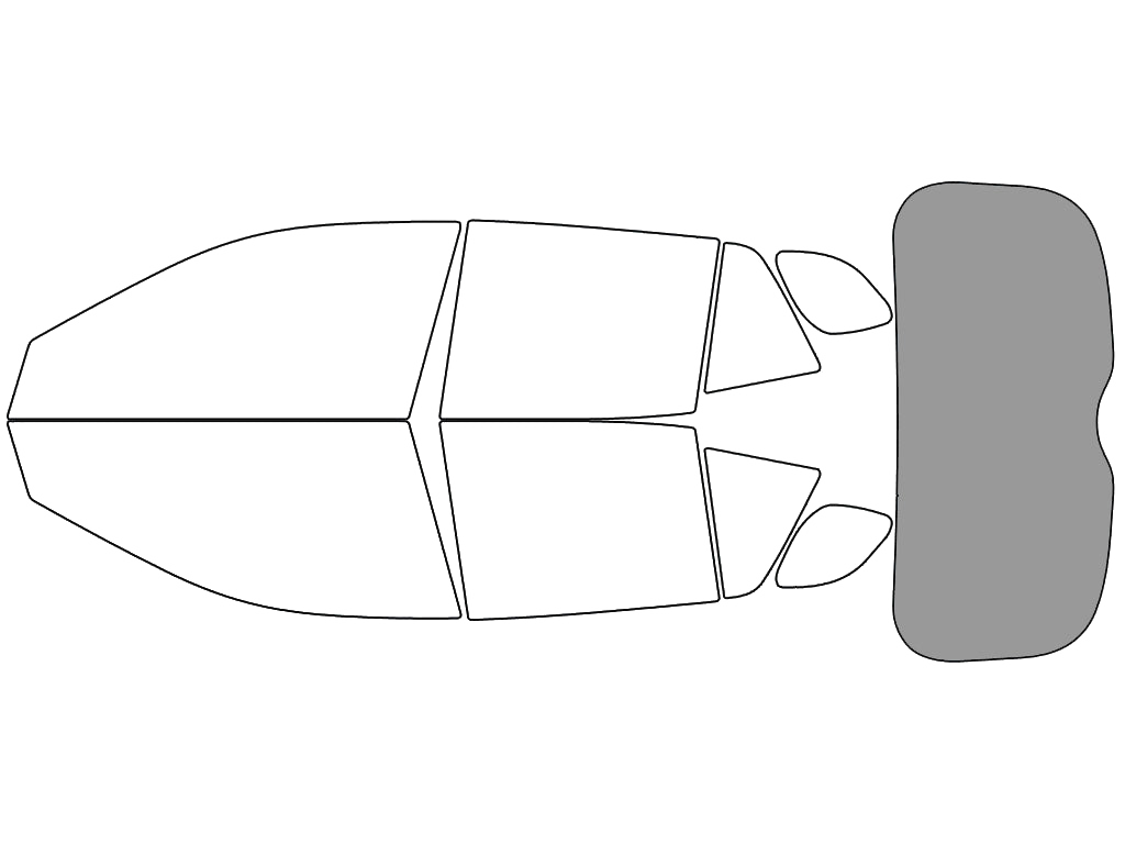 Rear Windshield - 50%