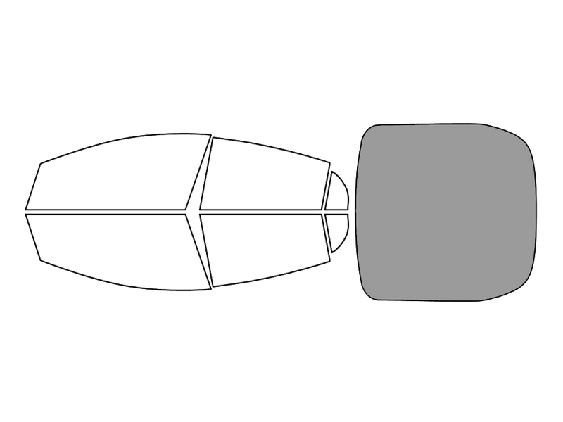 Rear Windshield - 50%