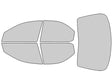 Avery Dennison Chrysler Cirrus 1995-2000 NR Pro Precut Window Tint Kit