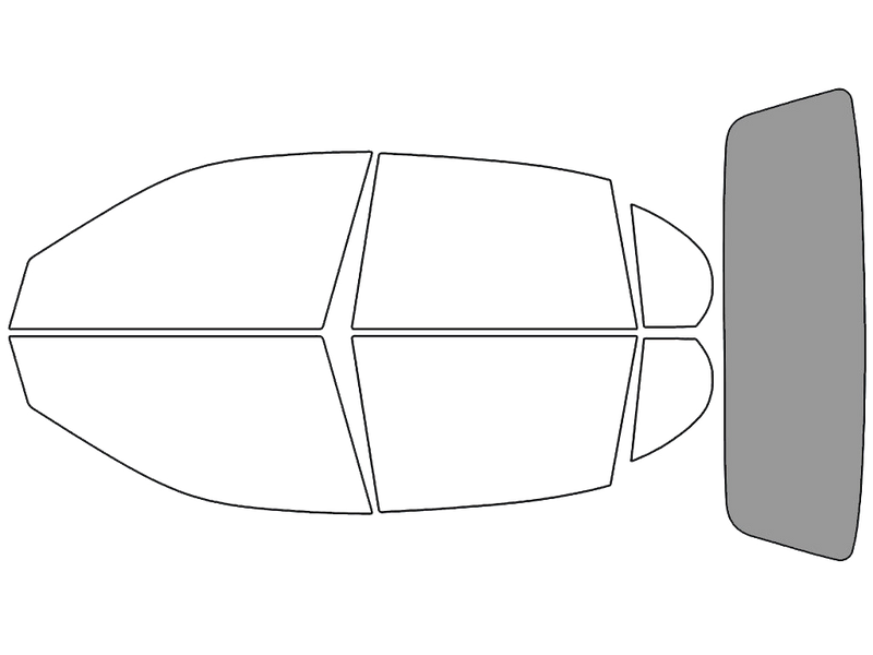 Rear Windshield - 50%