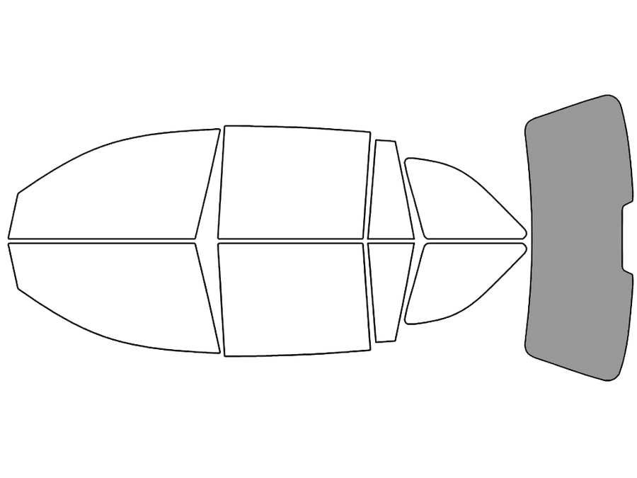 Rear Windshield - 50%