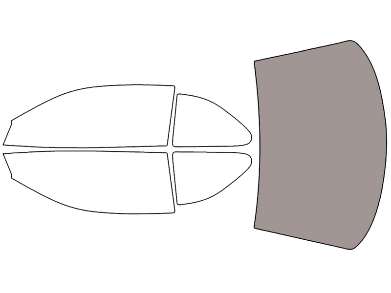 Rear Windshield - 50%