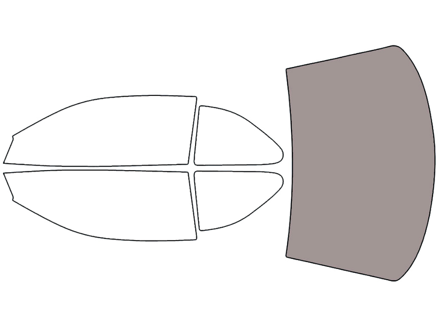 Rear Windshield - 50%