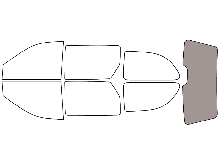 Rear Windshield - 50%