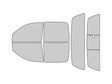 Dodge Dakota 2005-2010 4 Door Window Tint