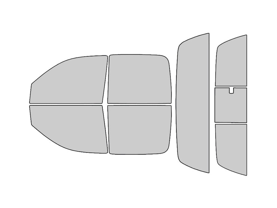 Dodge Dakota 2005-2010 4 Door Window Tint
