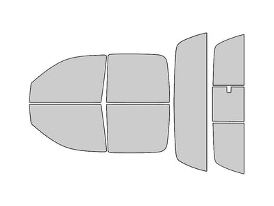 Dodge Dakota 2005-2010 4 Door Carbon Nano-Ceramic Window Tint