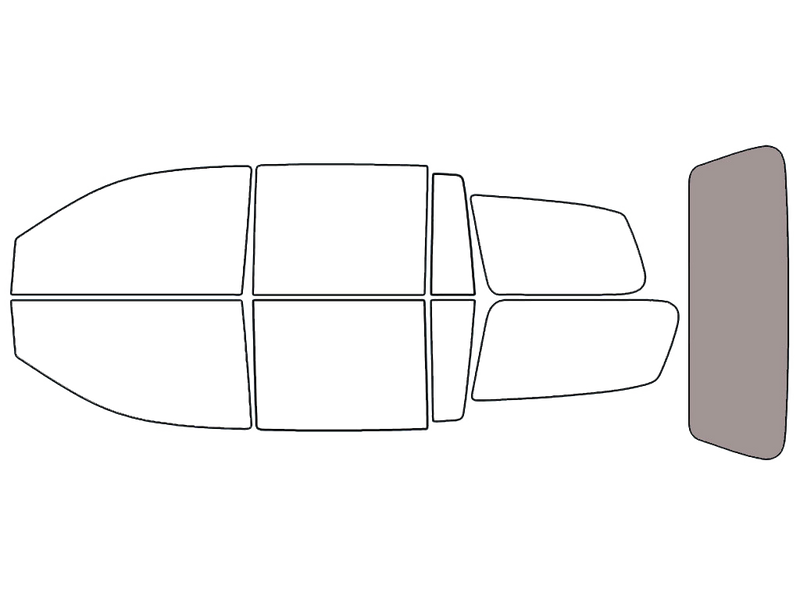 Rear Windshield - 50%