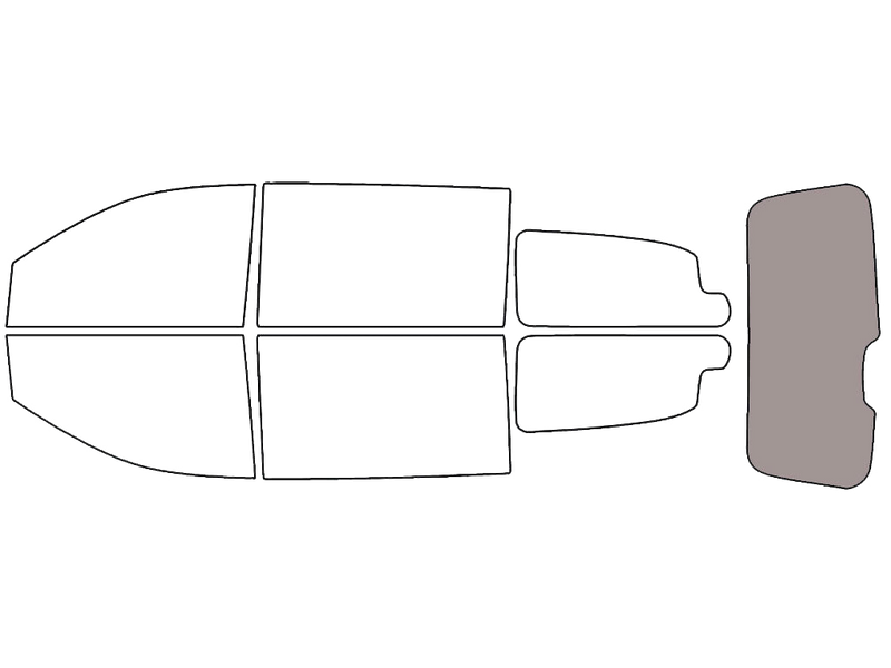 Rear Windshield - 50%