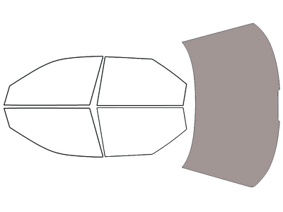 Rear Windshield - 50%