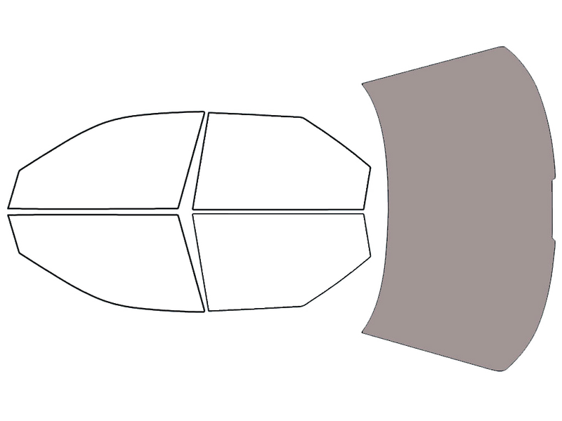 Rear Windshield - 50%