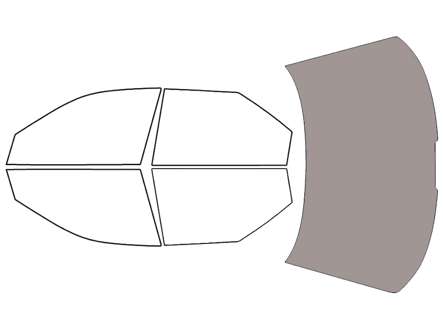 Rear Windshield - 50%