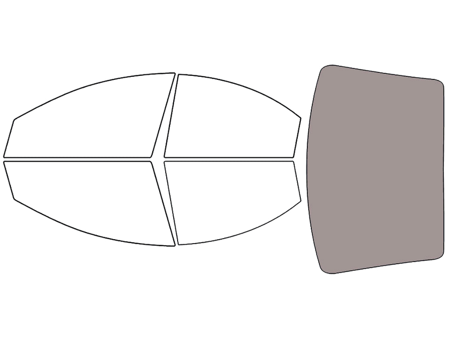 Rear Windshield - 50%