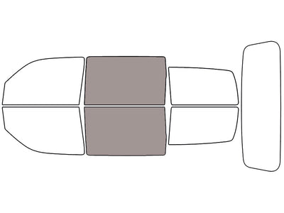 Avery Dennison™ Dodge Nitro 2007-2011 NR Pro Precut Window Tint - Back