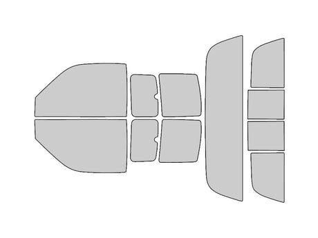 Avery Dennison Dodge Ram 1994-2001 NR Pro Precut Window Tint Kit