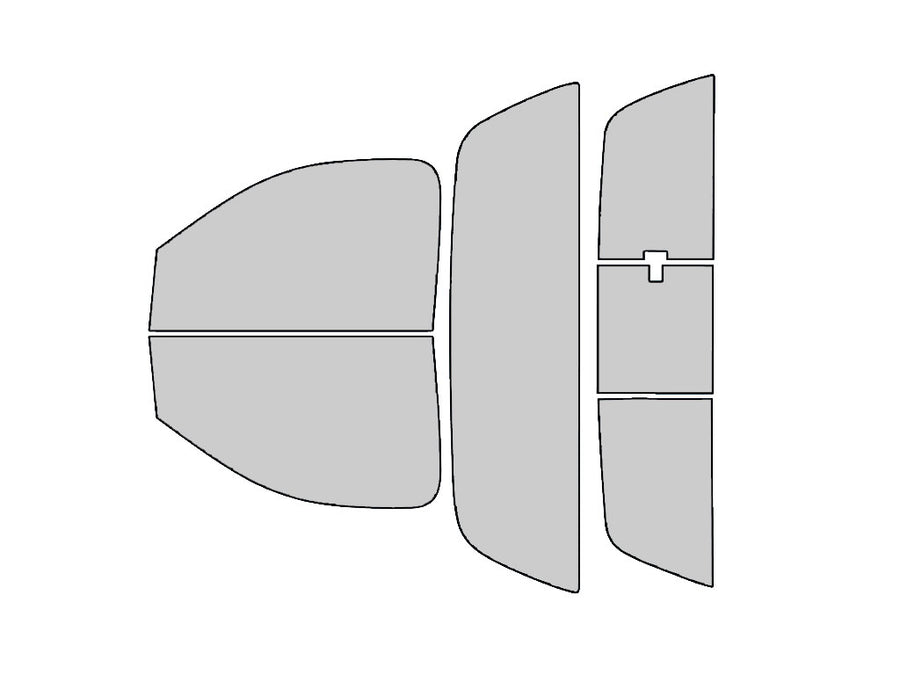 Dodge Ram 2002-2008 2 Door Window Tint