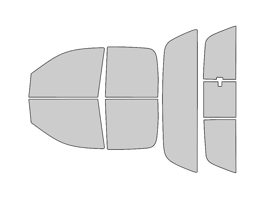 Avery Dennison Dodge Ram 2002-2008 4 Door Quad Cab HP Pro Precut Window Tint Kit