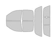 Avery Dennison Dodge Ram 2002-2008 4 Door Quad Cab NR Pro Precut Window Tint Kit
