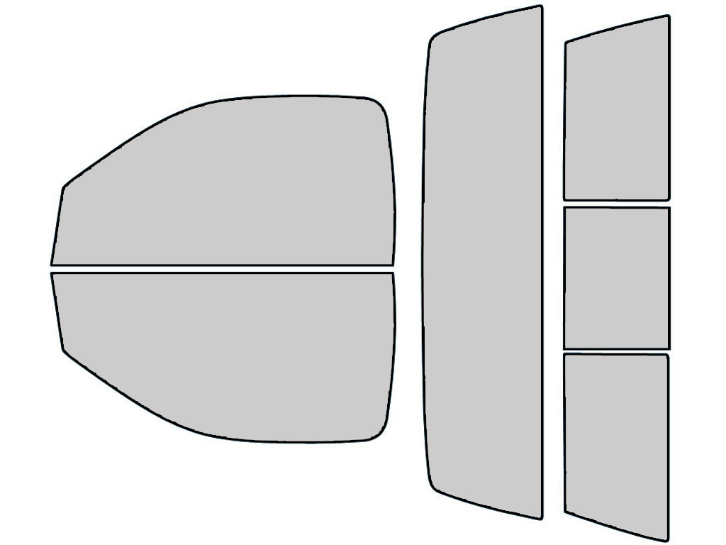 Dodge Ram 2009-2018 2 Door Window Tint