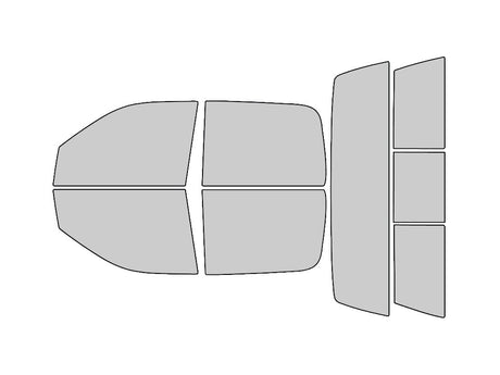 Avery Dennison Dodge Ram 2006-2008 4 Door Crew / Mega Cab NR Nano Ceramic IR Precut Window Tint Kit