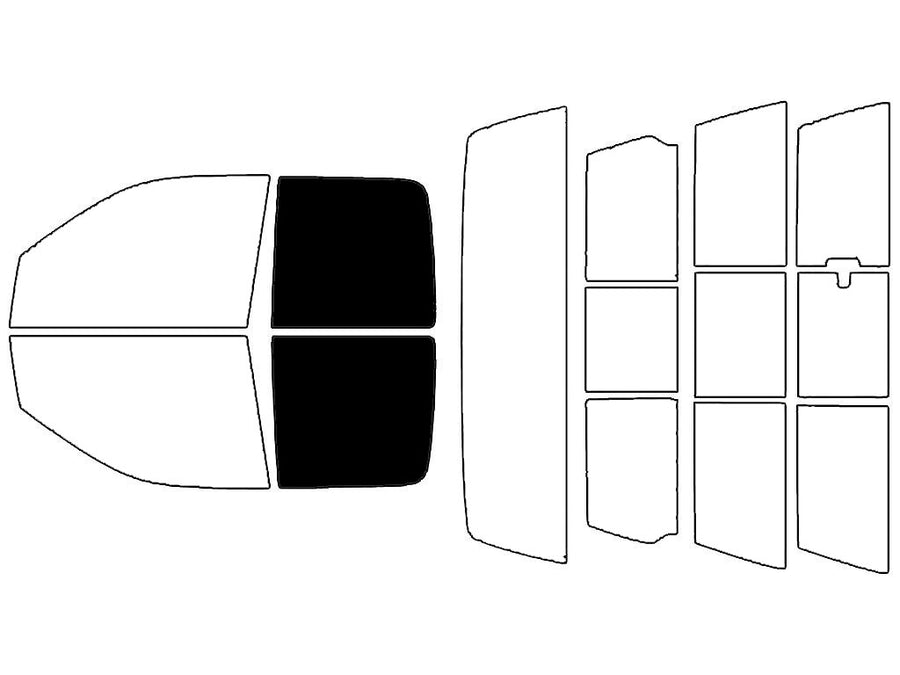 Rvinyl™ Truck Precut Window Tint - Back