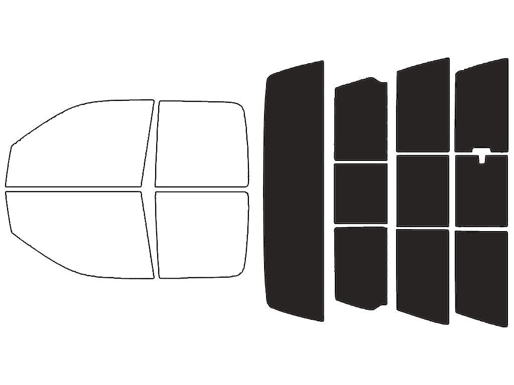 Rvinyl™ Truck Precut Window Tint - Rear Windshield