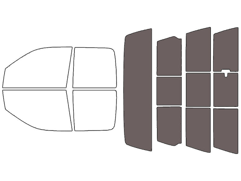 Rvinyl™ Truck Precut Window Tint - Rear Windshield