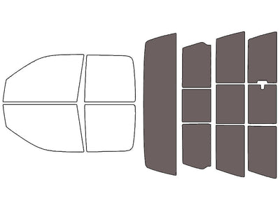 Rvinyl™ Truck Precut Window Tint - Rear Windshield