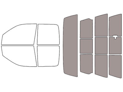 Rvinyl™ Truck Precut Window Tint - Rear Windshield