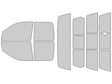 Avery Dennison Dodge Ram 2019-2023 4 Door Quad Cab HP Pro Precut Window Tint Kit