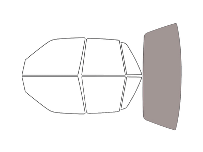 Rear Windshield - 50%