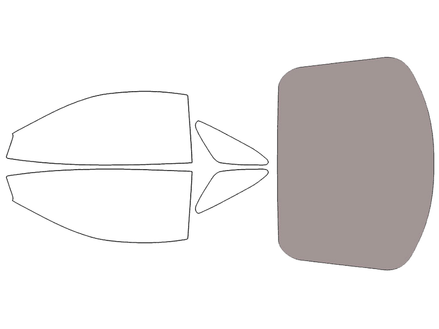 Rear Windshield - 50%