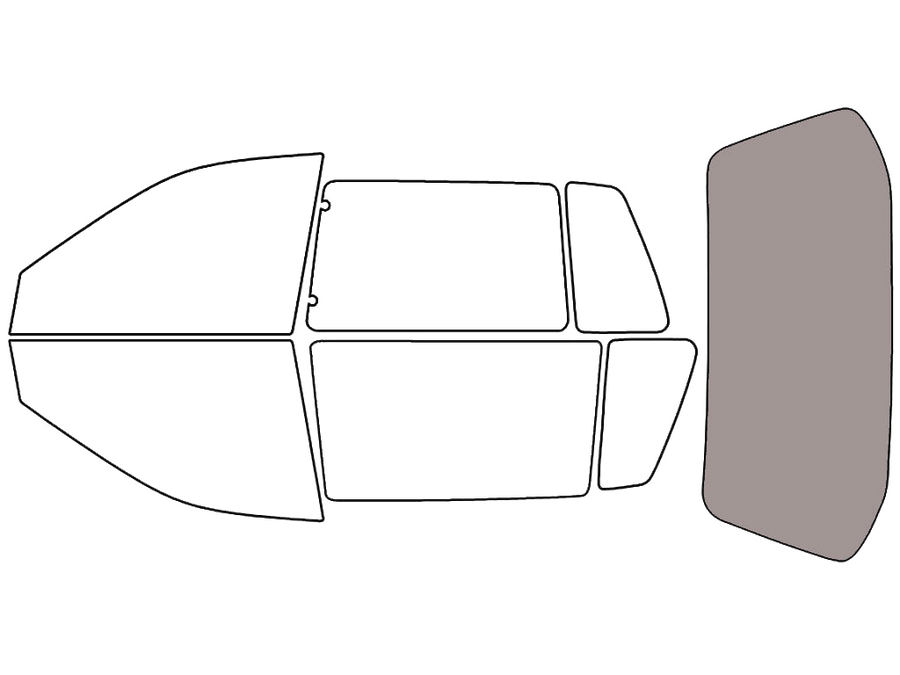 Rear Windshield - 50%