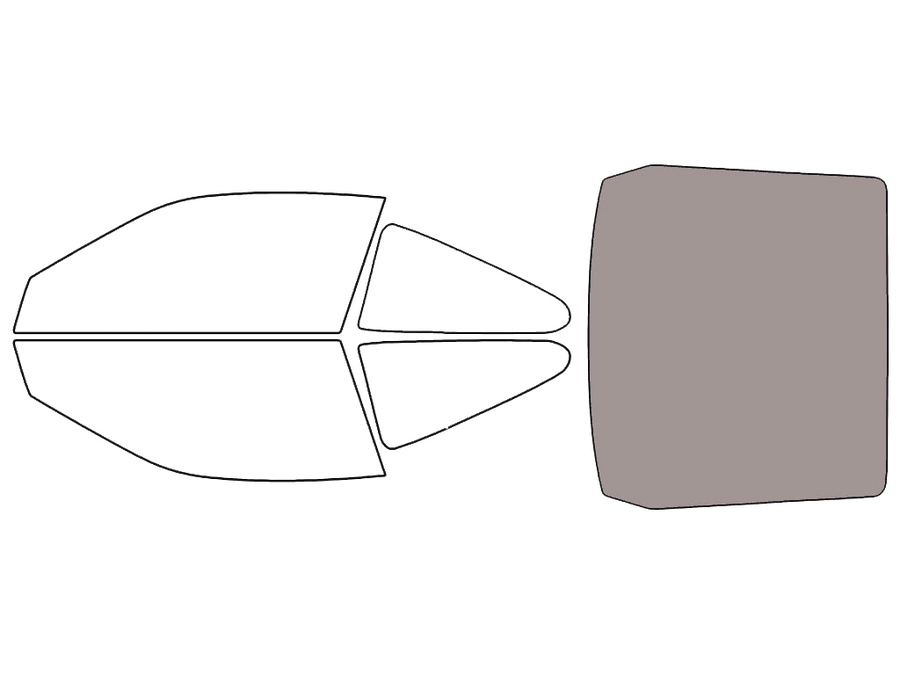 Rear Windshield - 50%