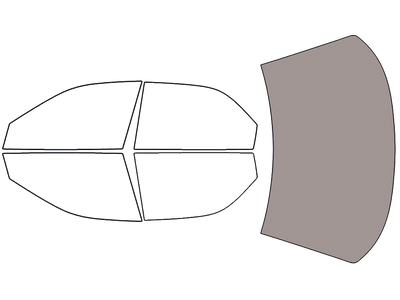 Rear Windshield - 50%