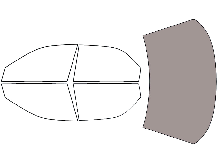 Rear Windshield - 50%