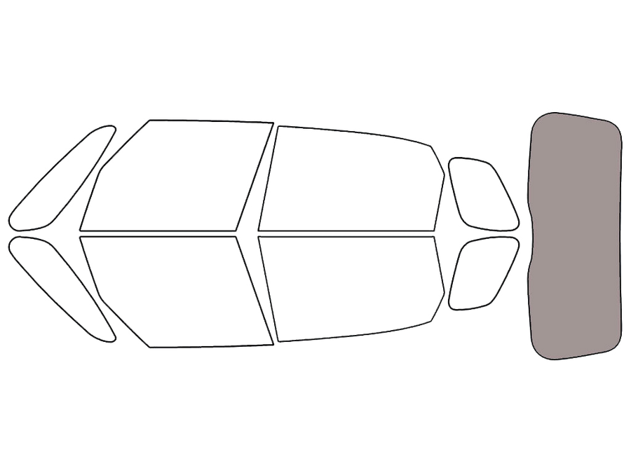 Rear Windshield - 50%