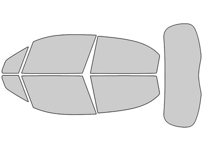 Avery Dennison Fiat 500X 2016-2023 NR Nano Ceramic IR Precut Window Tint Kit