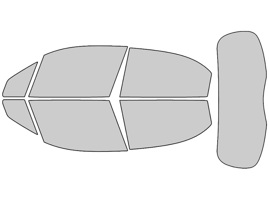 Avery Dennison Fiat 500X 2016-2023 NR Nano Ceramic IR Precut Window Tint Kit