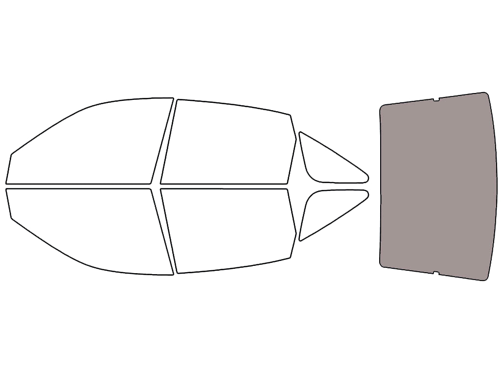 Rear Windshield - 50%