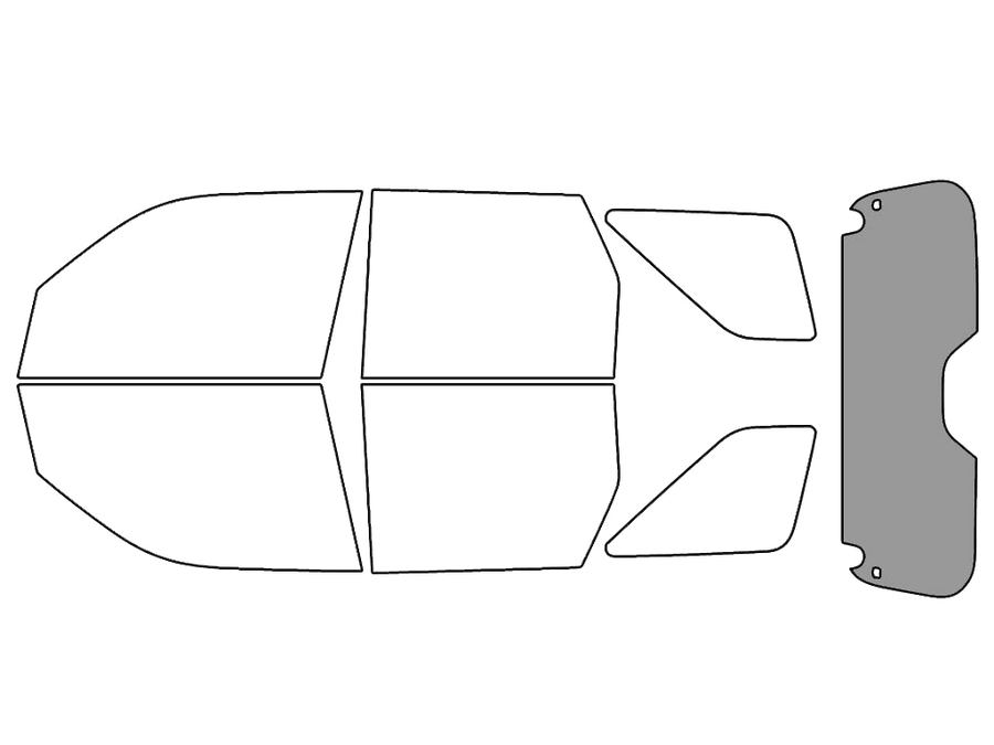 Rear Windshield - 50%