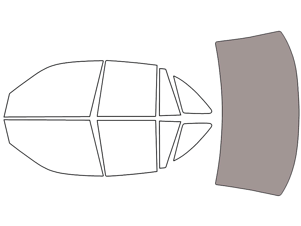 Rear Windshield - 50%