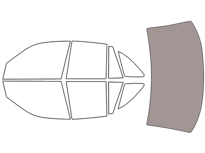 Rear Windshield - 50%