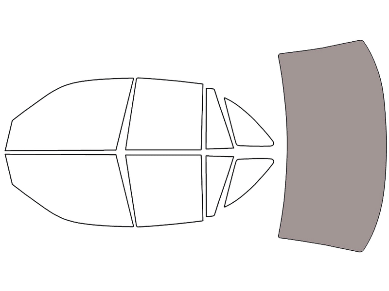 Rear Windshield - 50%