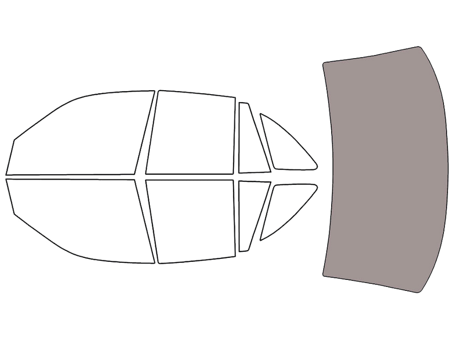 Rear Windshield - 50%
