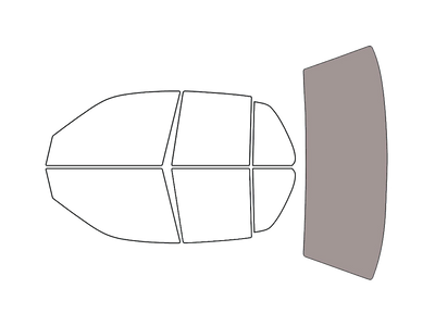 Rear Windshield - 50%