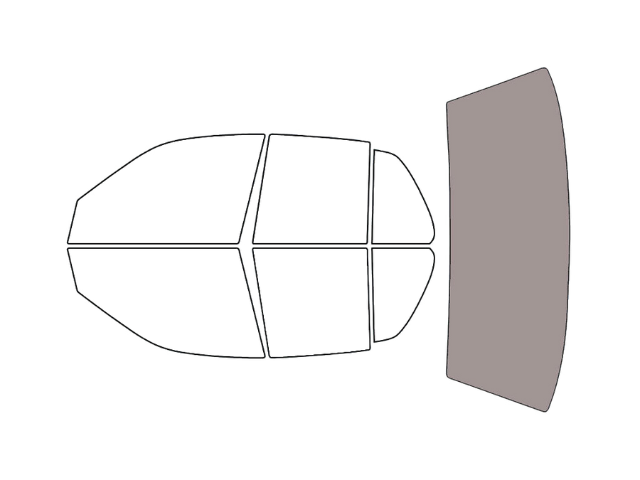 Rear Windshield - 50%