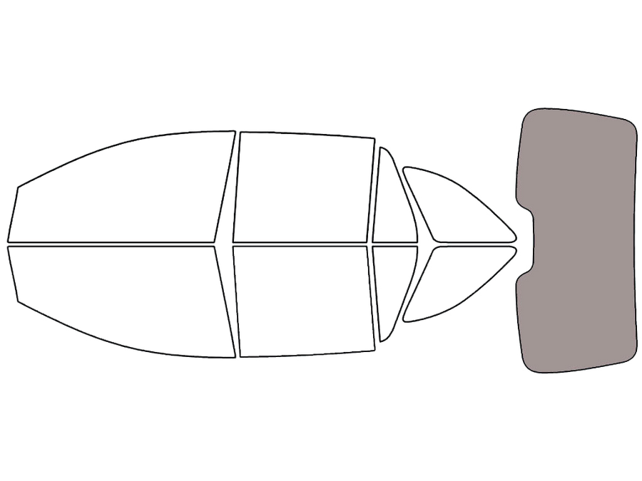 Rear Windshield - 50%