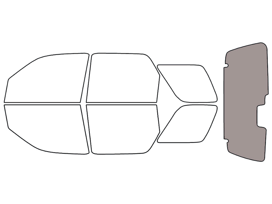 Rear Windshield - 50%