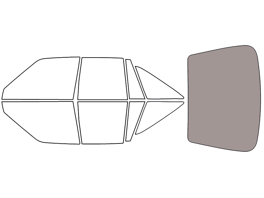 Rear Windshield - 50%